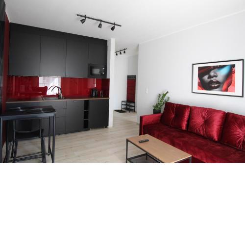 NEW Apartment Mona Warsaw Red