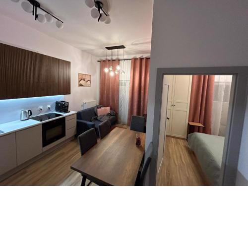 New comfortable apartment with patio on Klimeckiego street