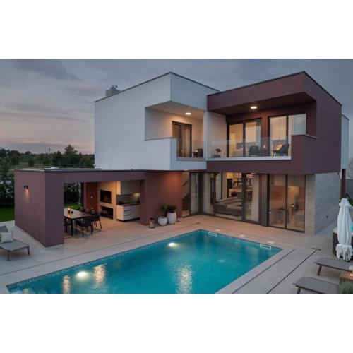 New Villa 55 - Vrsi heated pool jacuzzi sauna