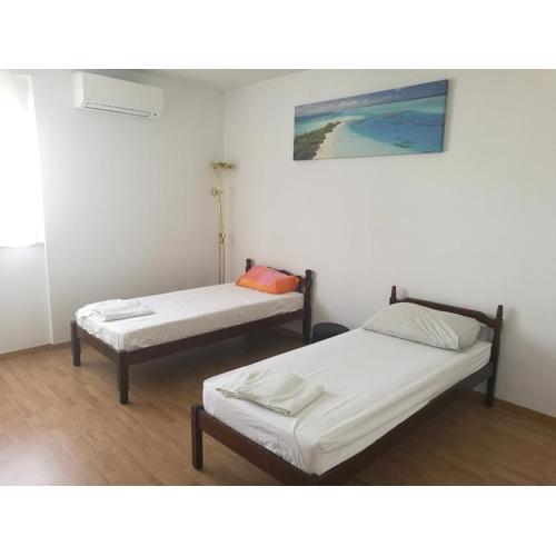 Nice and cozy two single bed room