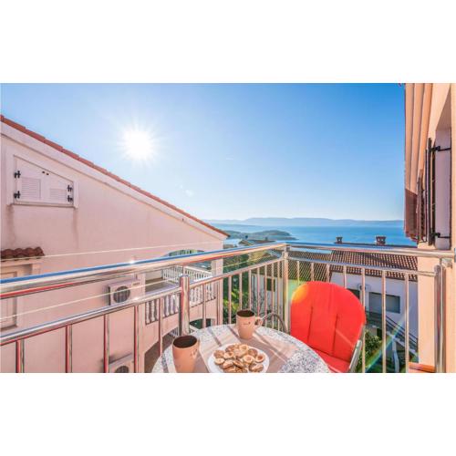 Nice Apartment In Njivice With Wifi