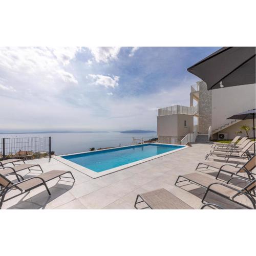Nice Home In Bregi With House Sea View