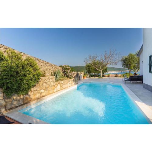 Nice Home In Kornic With House Sea View