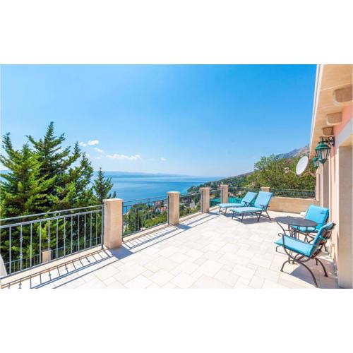 Nice Home In Mimice With House Sea View