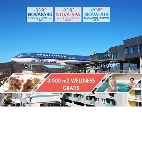 NOVAPARK Flugzeughotel Graz