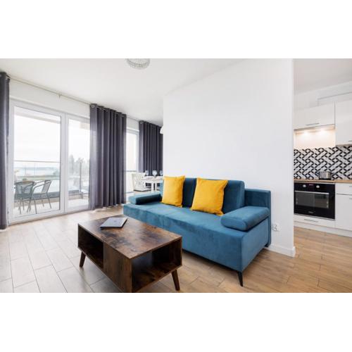 Nowa Flotylla Stylowy Apartament z Widokiem na Port by Noclegi Renters