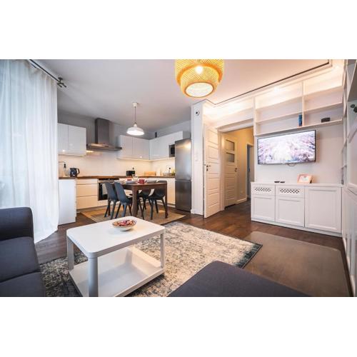 Nowoczesny 3 pokojowy apartament z dwoma balkonami