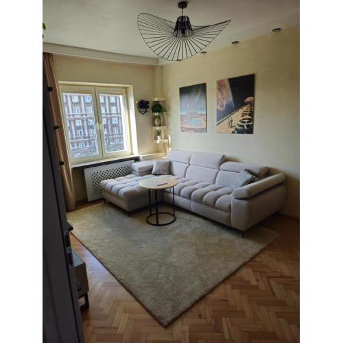 Nowoczesny apartament z widokiem na Pałac Kultury!