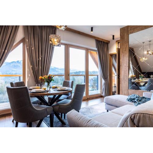Nowy apartament Z WIDOKIEM na Giewont sun &spa