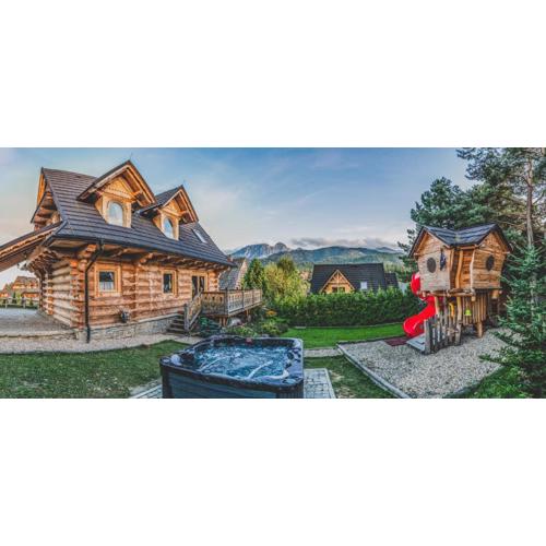 Owcza Chata z jacuzzi i sauną