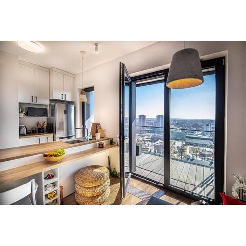 Panorama Penthouse - city center 100m2, fast wi-fi