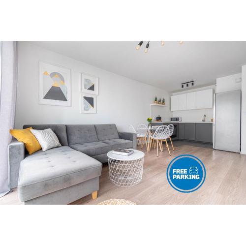 Park Apartment 3 Stawy - FREE PARKING - Self check-in