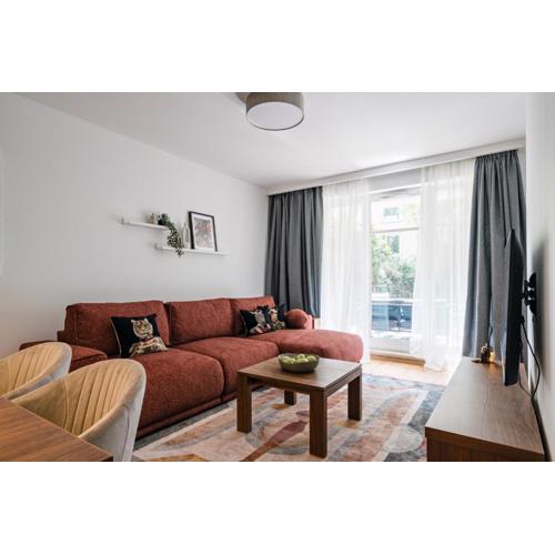 Parkur Apartament z tarasem i parkingiem by Lion Apartments