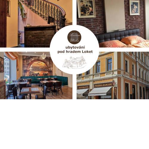 Pension Ulrika - ubytování pod hradem Loket