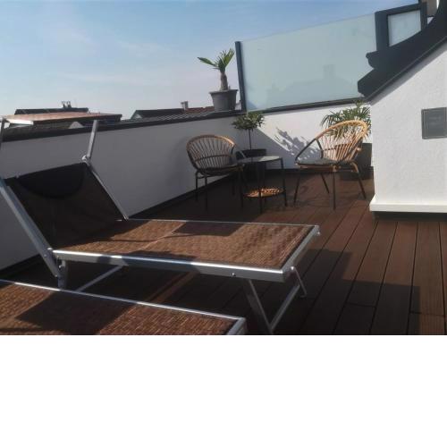 PENTHOUSE Griemann 2 für max 4 Personen mit eigener großer Dachterrasse zum Relaxen!