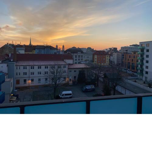 Penthouse mit Balkon in zentraler Lage in Pilsen