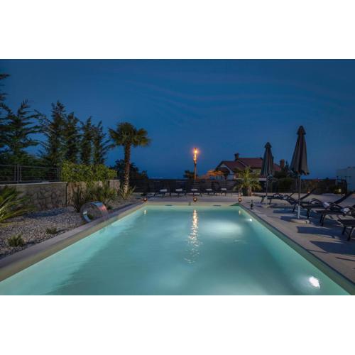 Piccola Villa Adriatic with a swimming pool, grill, children playground Opatija