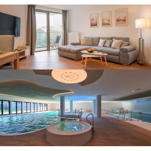 PINEA SKY PREMIUM apartament z widokiem na morze ze SPA i basenem przy plaży Pobierowo