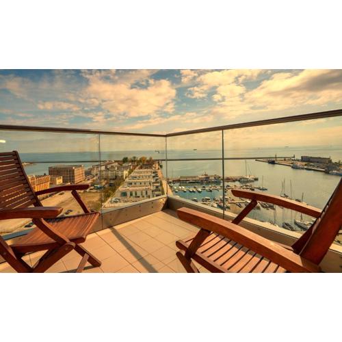 Platinium Sea Towers Gdynia - widok na morze
