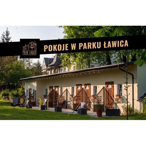 Pokoje w parku i folwarku przy Pałacu Ławica