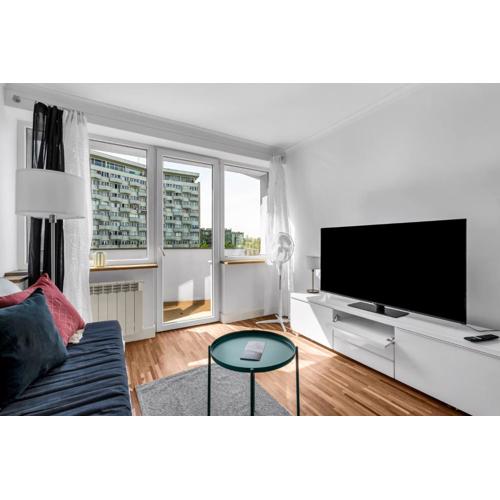 Powiśle Apt - 8th Floor, Balcony - by Rentujemy