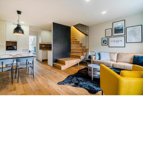 Prague Days - Premium Loft w Terrace - View - Netflix - AC