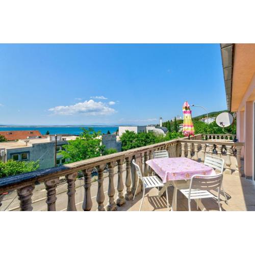 Preiswertes Apartment nur 100 Meter zum Strand mit Meerblick