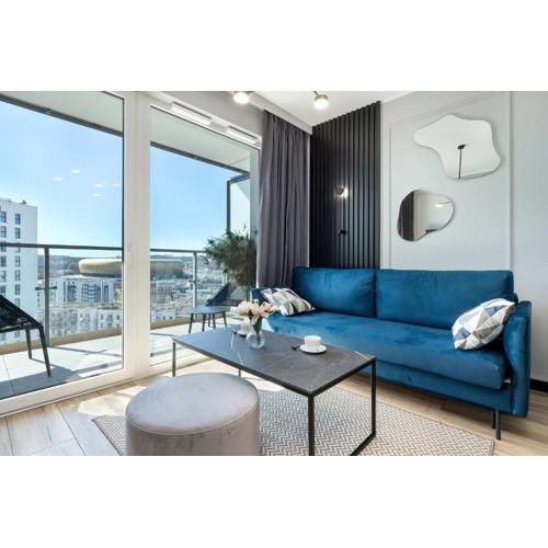 Prestigious Apartment with Parking in Gdańsk by Noclegi Renters