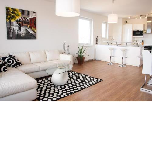 Prostorný 3 pokojový apartmán s dvěma terasami
