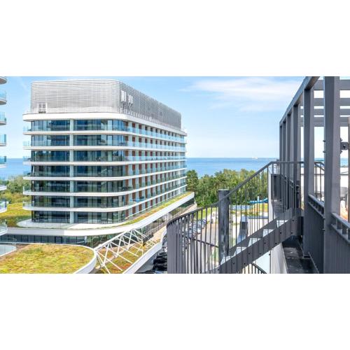 Prywatne Apartamenty Sun & Snow w Baltic Park Fort z jacuzzi