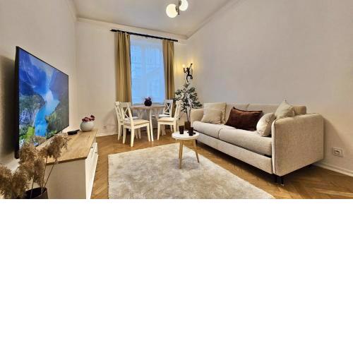Przestronny Apartament 53 m2 w Centrum, ul Widok 22, Warszawa, free parking