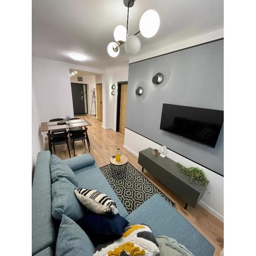 Przestronny apartament w centrum miasta