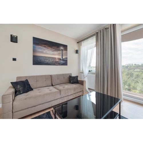 Przestronny Apartament z Parkingiem we Władysławowie by Noclegi Renters
