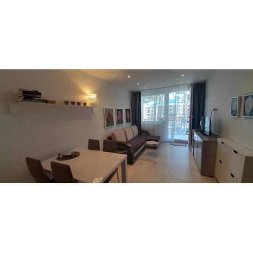 Przyjemny apartament Blue Mare w Łukęcinie