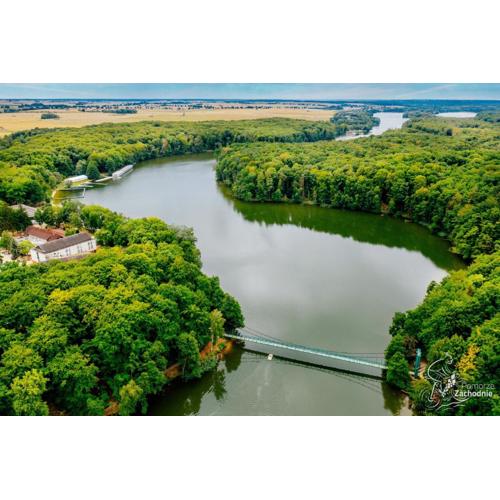 Przystań nad jeziorem Raduń