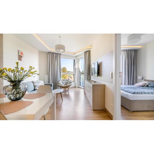 Przytulny apartament na zamkniętym osiedlu