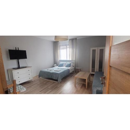 Przytulny apartament w centrum z tarasem