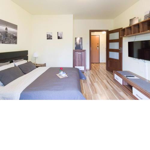 Przytulny apartament z parkingiem blisko Tauron Areny