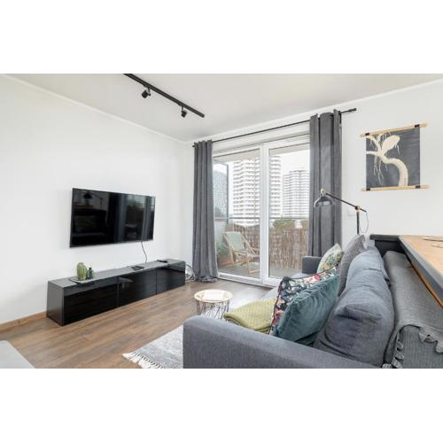 Przytulny i Nowoczesny Apartament z miejscem parkingowym w Katowicach by Noclegi Renters