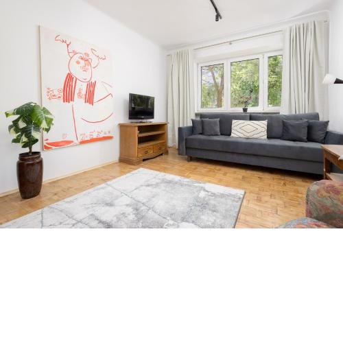 Przytulny i Tradycyjny Apartament na Parterze w Centrum Warszawy by Noclegi Renters