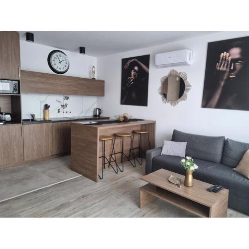 Q Apart GRAND - 3 pokojowe klimatyzowane apartamenty przy Manufakturze z garażem Gratis, FV
