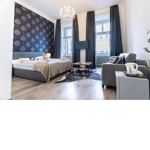 Quadrable King Room w/ Cityview Mariahilferstr F