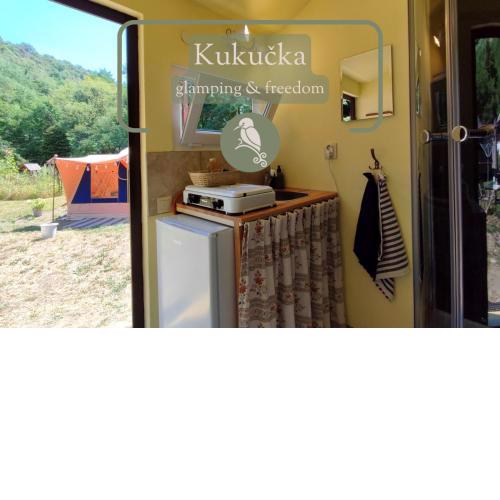 Rent-a-Fairytale Tent "Kukucka" with private sanitary facilities - Natural Slovakia