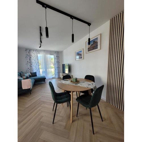 Residenz Kąpielowa - widok na Śnieżkę