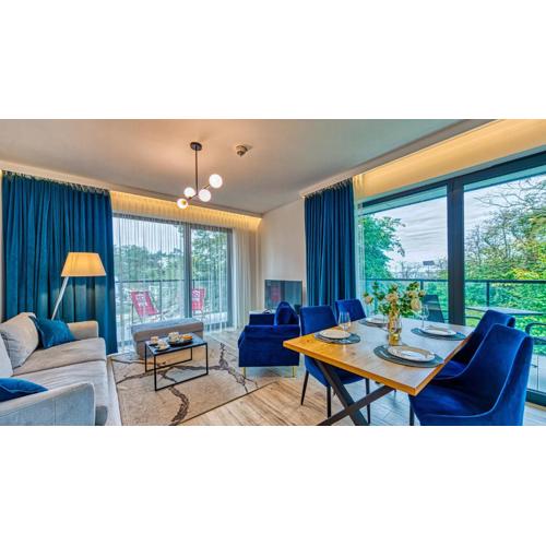 Rezydencja Niechorze 208 z 2 sypialniami i 2 łazienkami przy Plaży - 5D Apartamenty