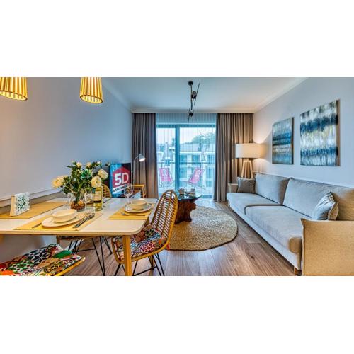 Rezydencja Niechorze 310 z Widokiem na MORZE i przy PLAŻY - 5D Apartamenty
