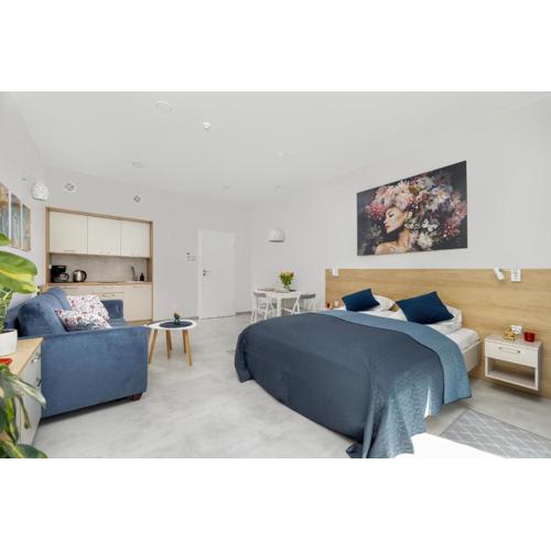 Rodzinne Apartamenty typu Studio w Mielnie Blisko Plaży Parking by Noclegi Renters