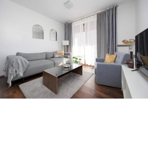 Rodzinny Apartament dla 6 Osób z Parkingiem Mokotów by Noclegi Renters