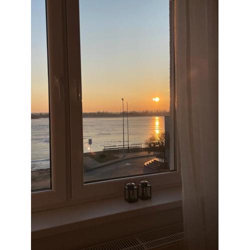Romantyczny apartament z widokiem na Wislę