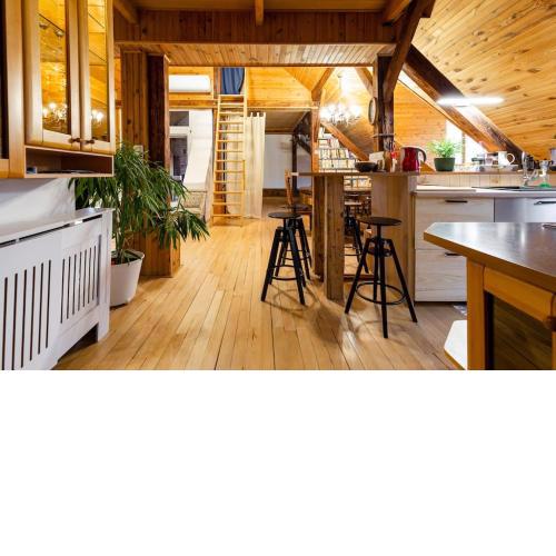 Rooftop 180m2 Loft with private SAUNA,